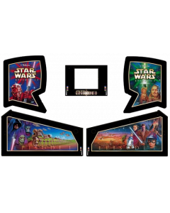 Star Wars Episode 1 Cabinet Decals (Next Gen)