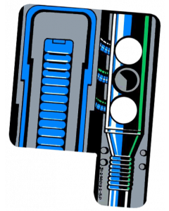 Terminator 2 Gun Decal