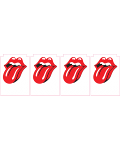 Rolling Stones Decals laminated