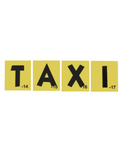 Godzilla Taxi Target Decals