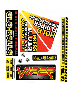 Viper Night Drivin Decal Set