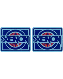 Xenon Spinner Decal Set Laminated
