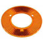 Pop Bumper Collar Orange