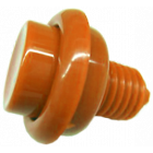 Flipper Button Oranje