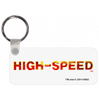 High Speed Logo Sleutelhanger