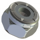 Nylon Insert Lock Nut 10-32