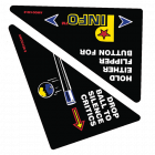 Pinball Magic Apron Decal Set