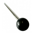 Ball Shooter Rod Zwarte Ronde Knop + Shaft