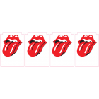 Rolling Stones Decals laminated